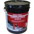 Henry Henry RC065 Series RC065070 Foundation Coating, Liquid, Black, 4.75 gal Pail RC065070